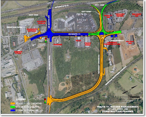 'Pardon Our Dust' meeting details upcoming construction at Exit 150