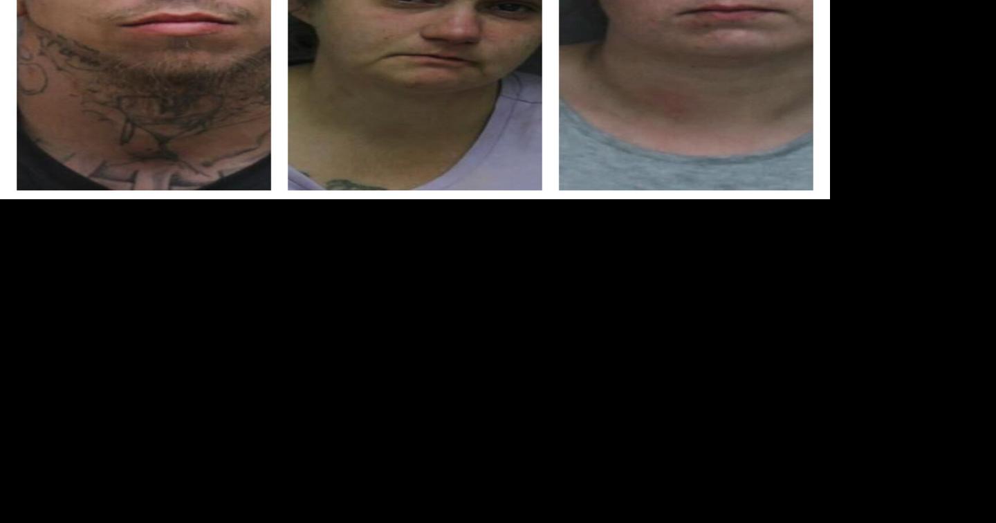 Three arrested on drug charges after trespass report in Montgomery County