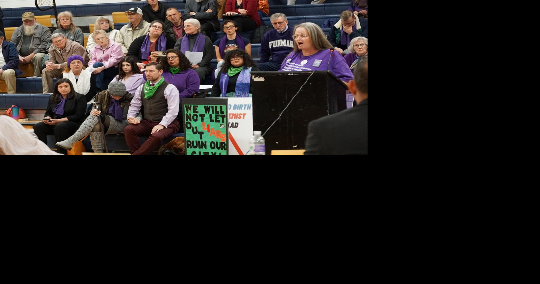 Grayson County High School gym latest abortion debate hotspot