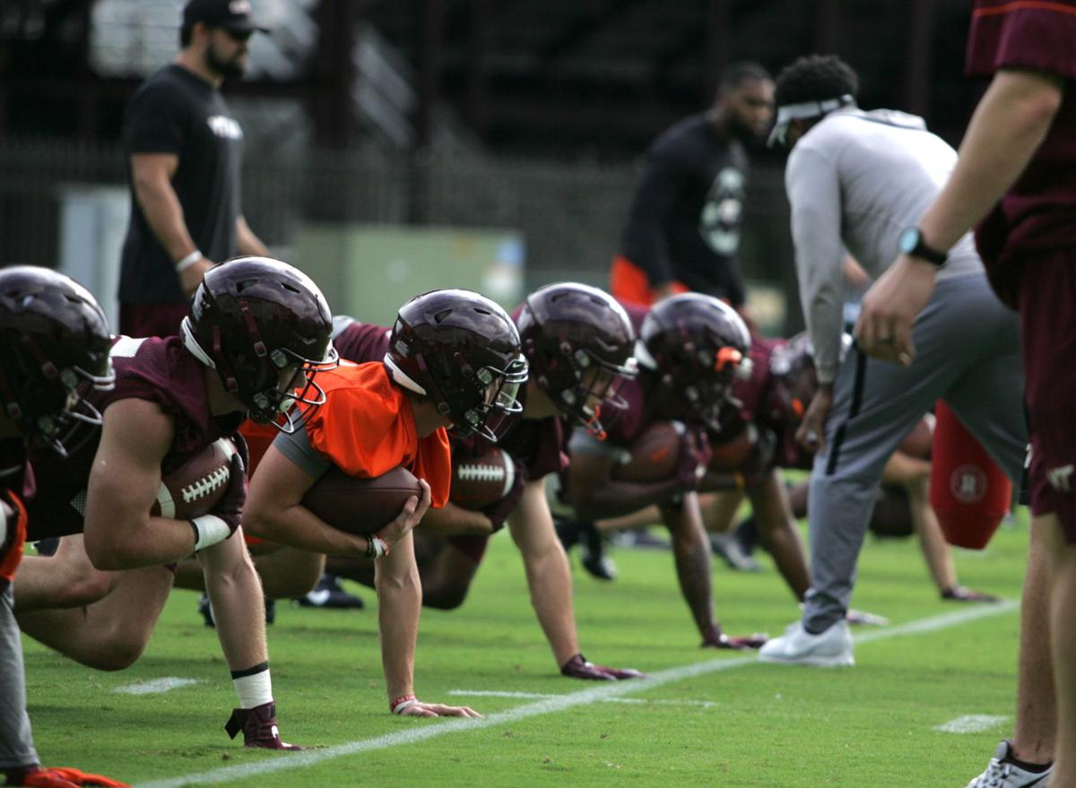 Virginia Tech 2019 fall camp Photos from the team's first practice