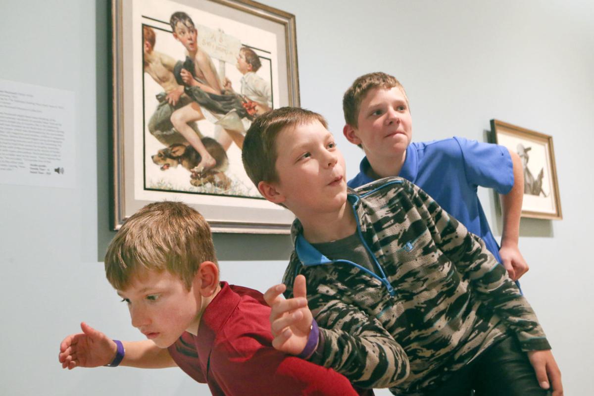 Pupils Pose To Emulate Norman Rockwell Paintings Gallery