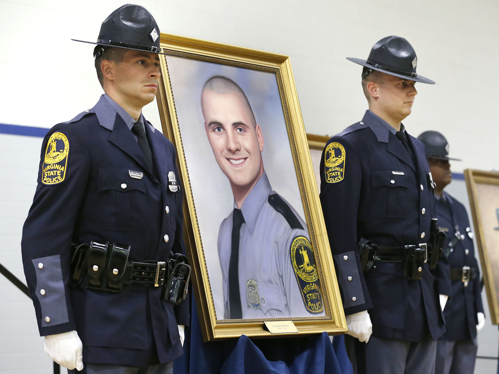 At Annual Memorial, State Police Unveil Portrait Of Trooper Who Was ...