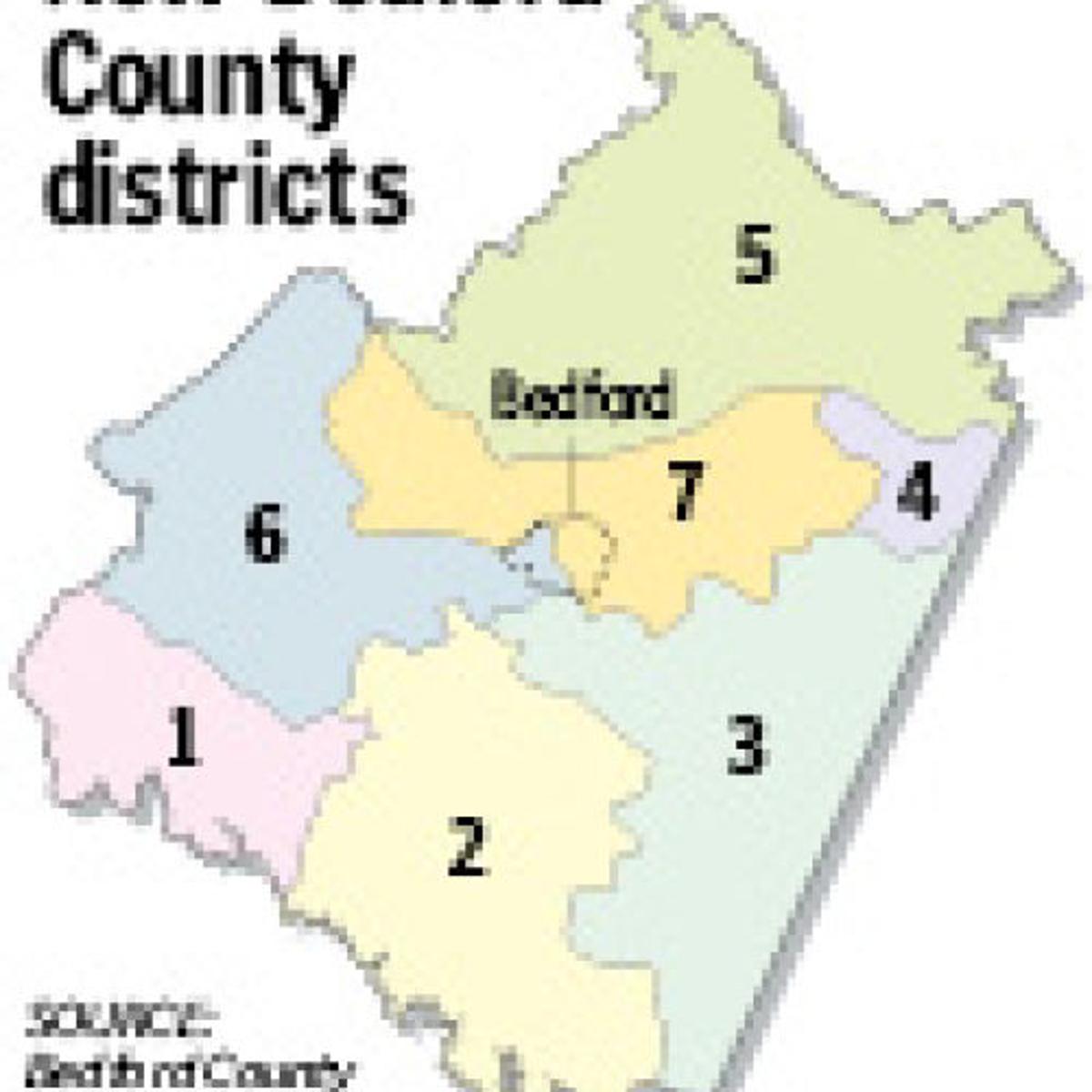 Bedford Co Panel Oks 7 Districts Government Politics