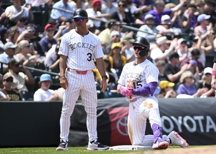 Padres Rockies Baseball