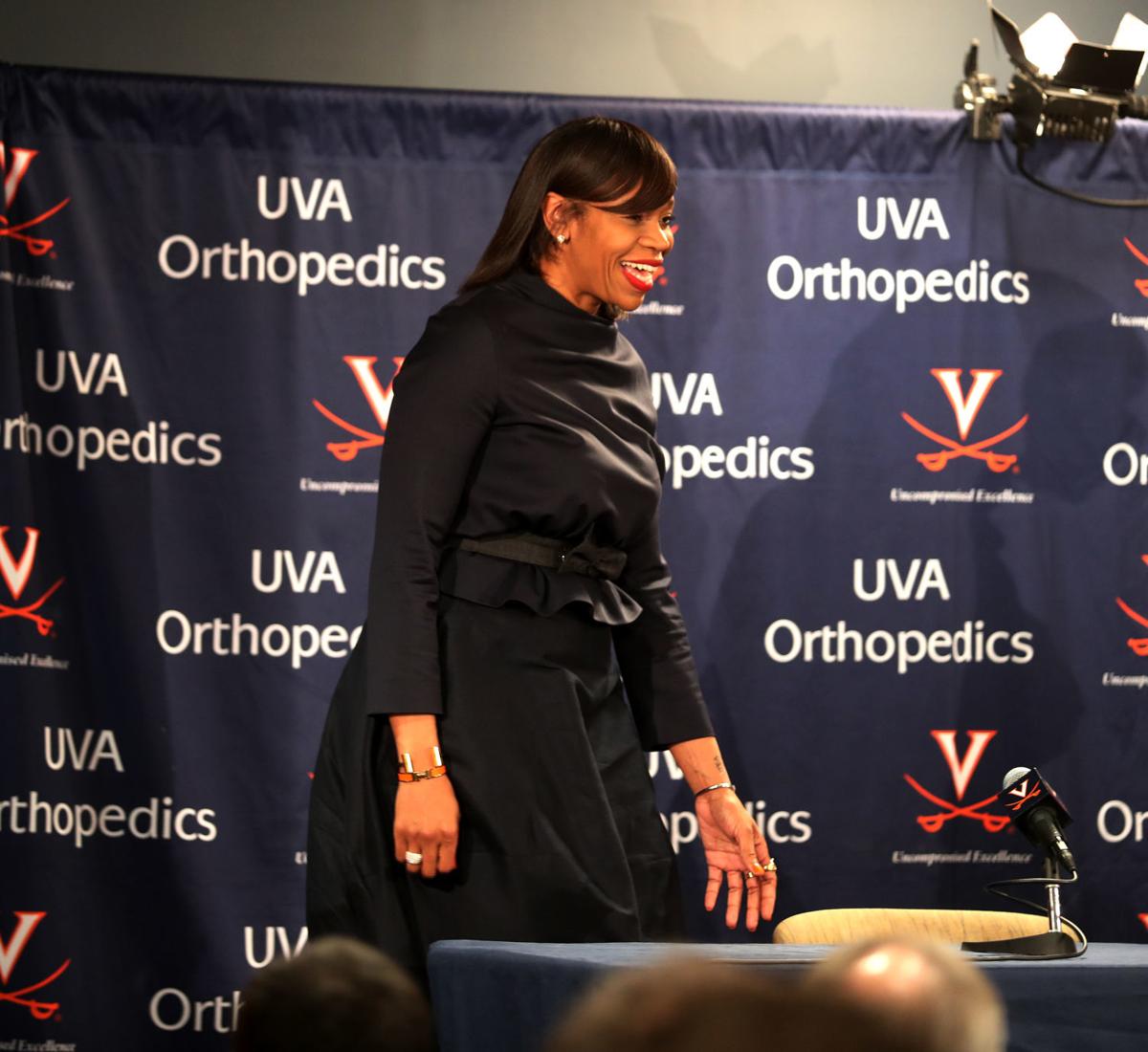 New Uva Women S Basketball Coach Thompson Impressed Hiring