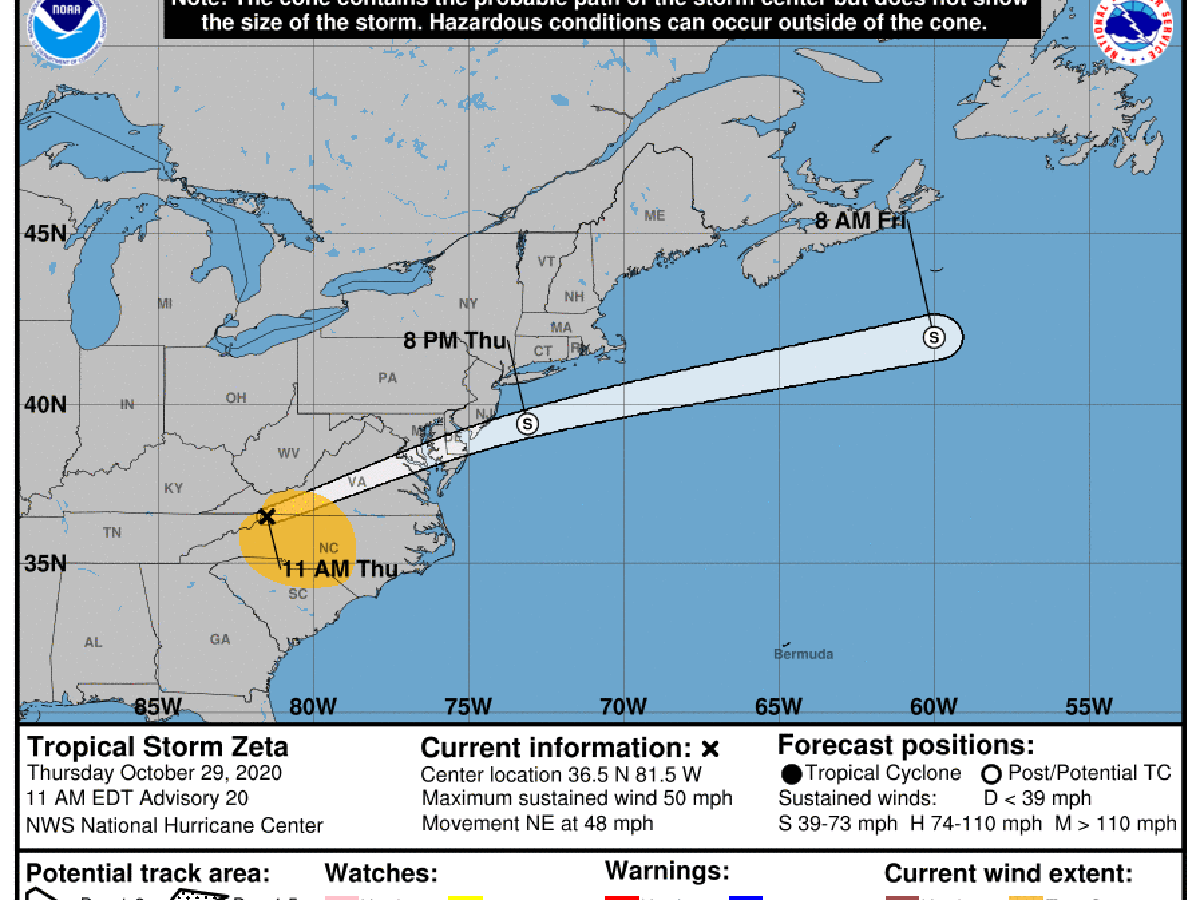 Update Center Of Zeta Pulling Away From Roanoke Nrv Power Outages From Wind Clustered In Southside Virginia Weather Roanoke Com