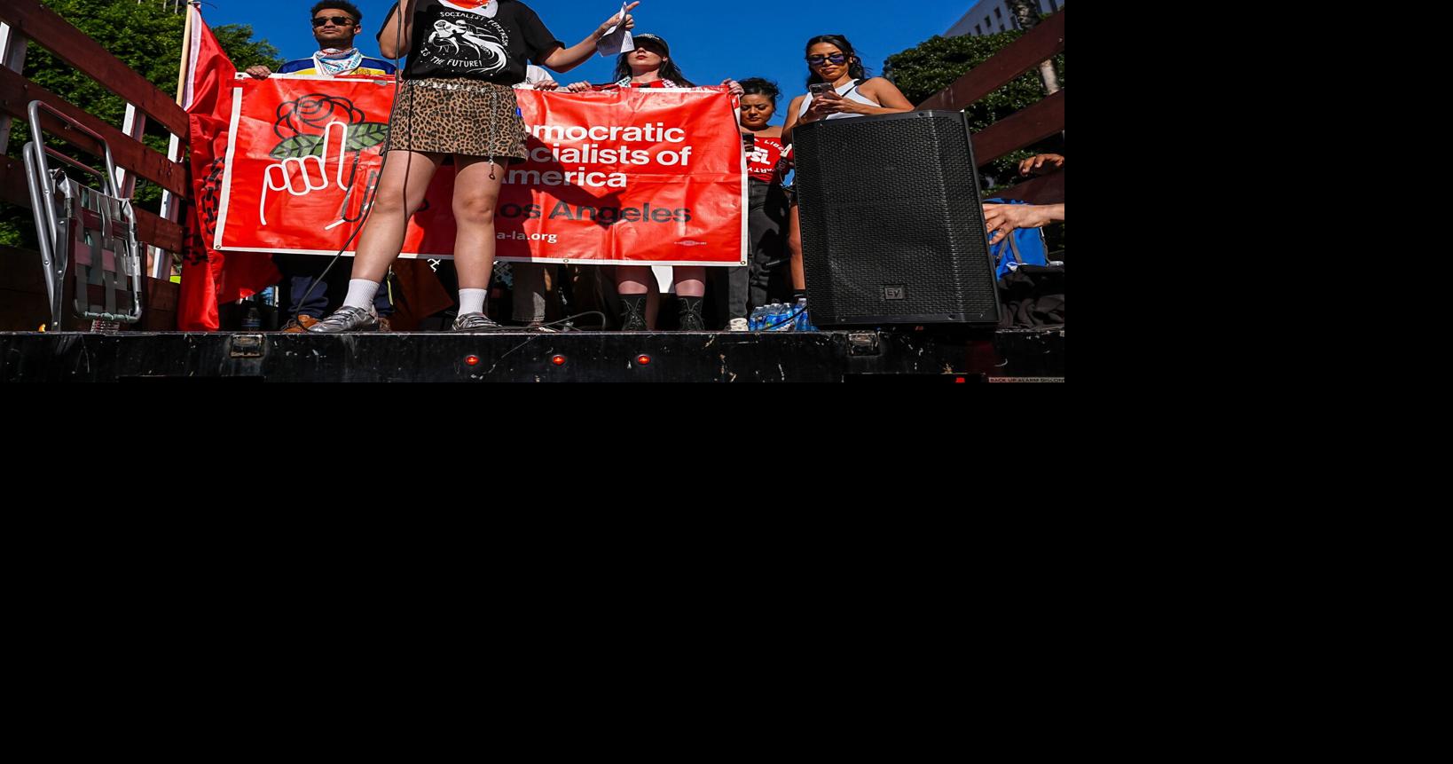 Democratic Socialists of America Communications Chair Leslie Chang speaks about her organizationÕs efforts to change policy