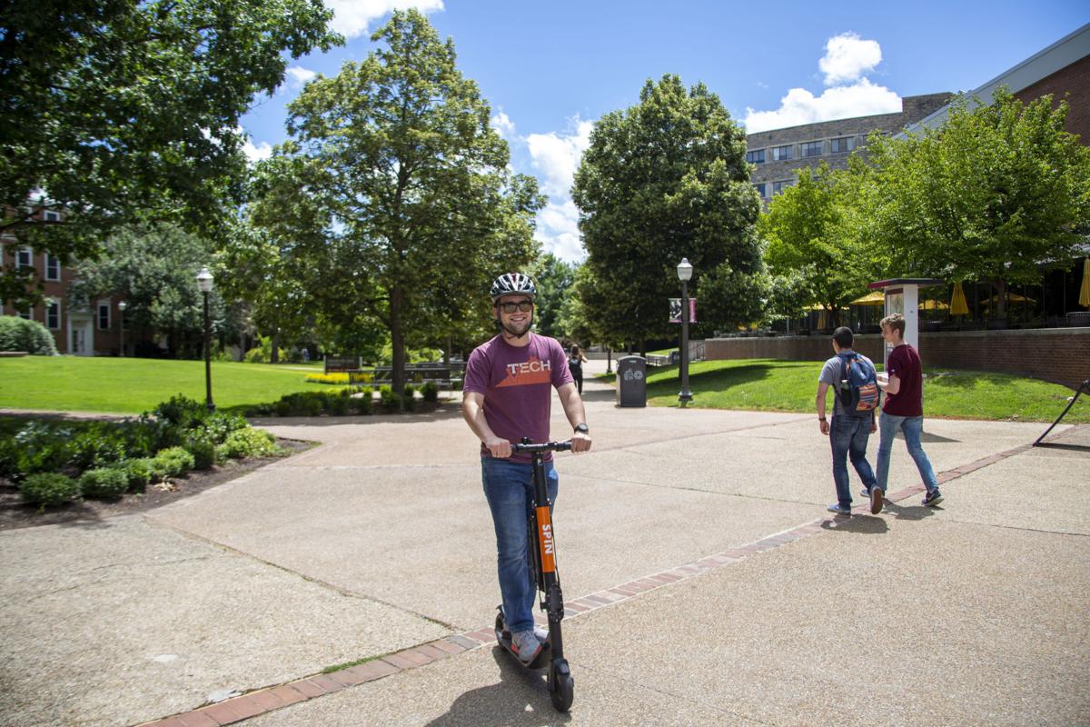 Spin scooter Virginia Tech