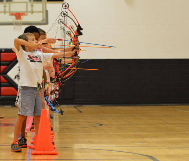 Arrows were flying at Roanoke County Parks and Recreation's Archery Camp