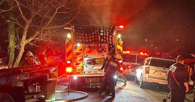 House fire damages Vinton home, displaces couple, cats