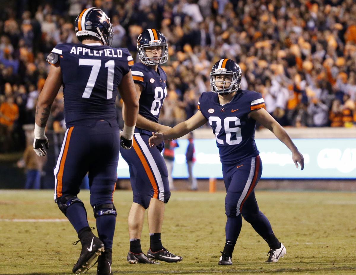 Uva Football Cavs Kicker Delaney Looks To Increase His