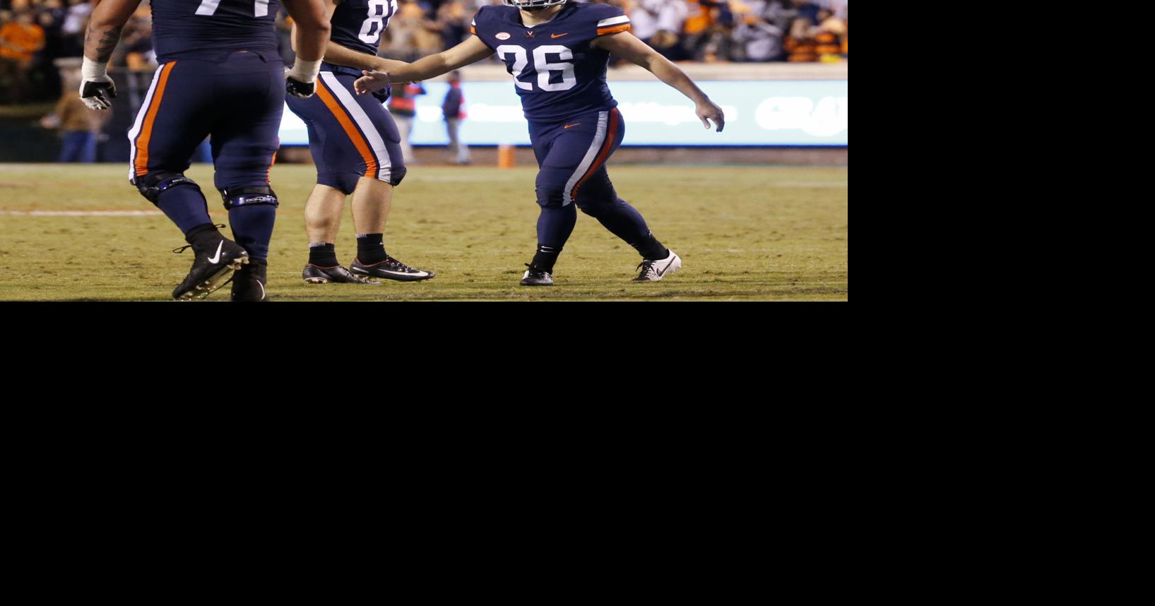 UVa Notebook Virginia kicker sets team record for consecutive made