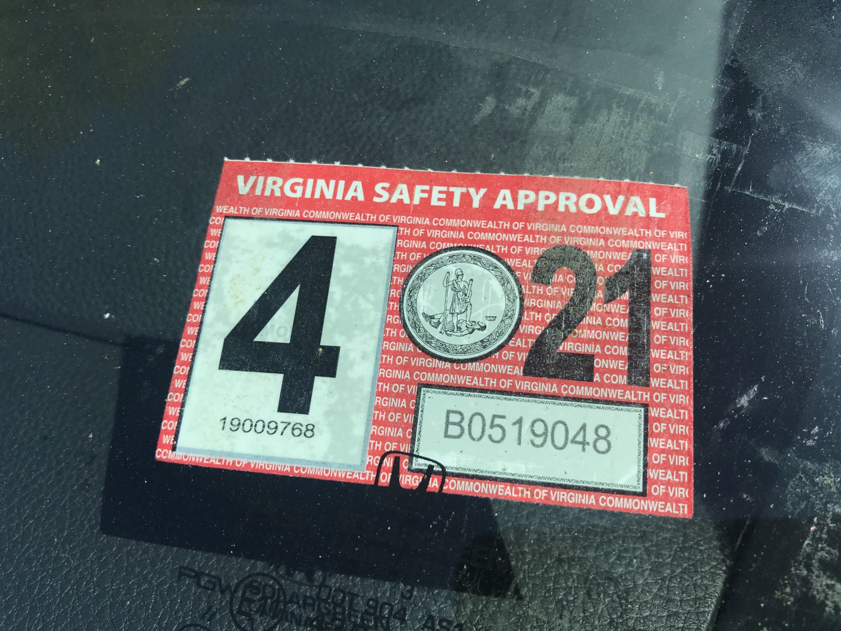 get new stickers for license plates in va