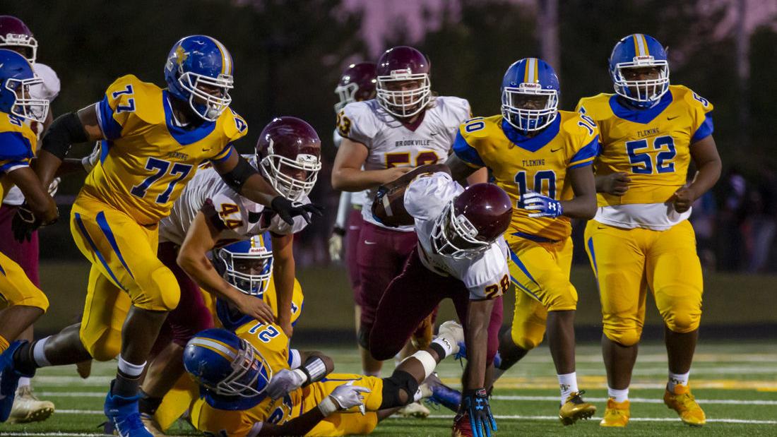Scenes from the William FlemingBrookville football game High Schools