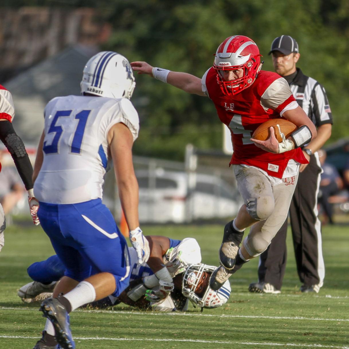 Hs Football Lord Botetourt Overwhelms Rockbridge County High