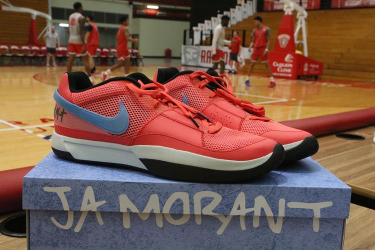 Ja Morant gives Radford men's basketball team his shoes
