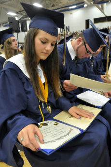 2011 Christiansburg High School awards, grads