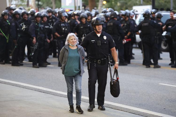 APTOPIX Immigration Raids Los Angeles