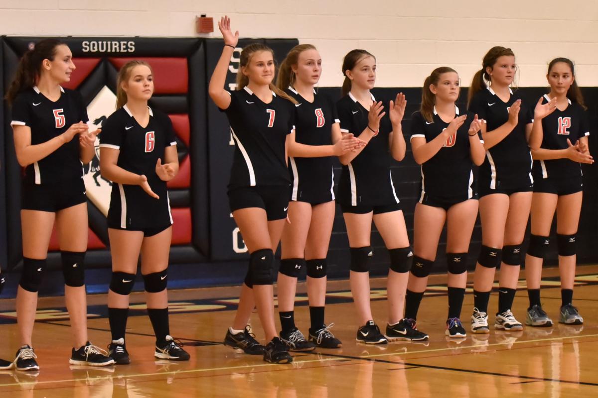 Photos: Hidden Valley Middle volleyball at Cave Spring Middle | Swoco ...