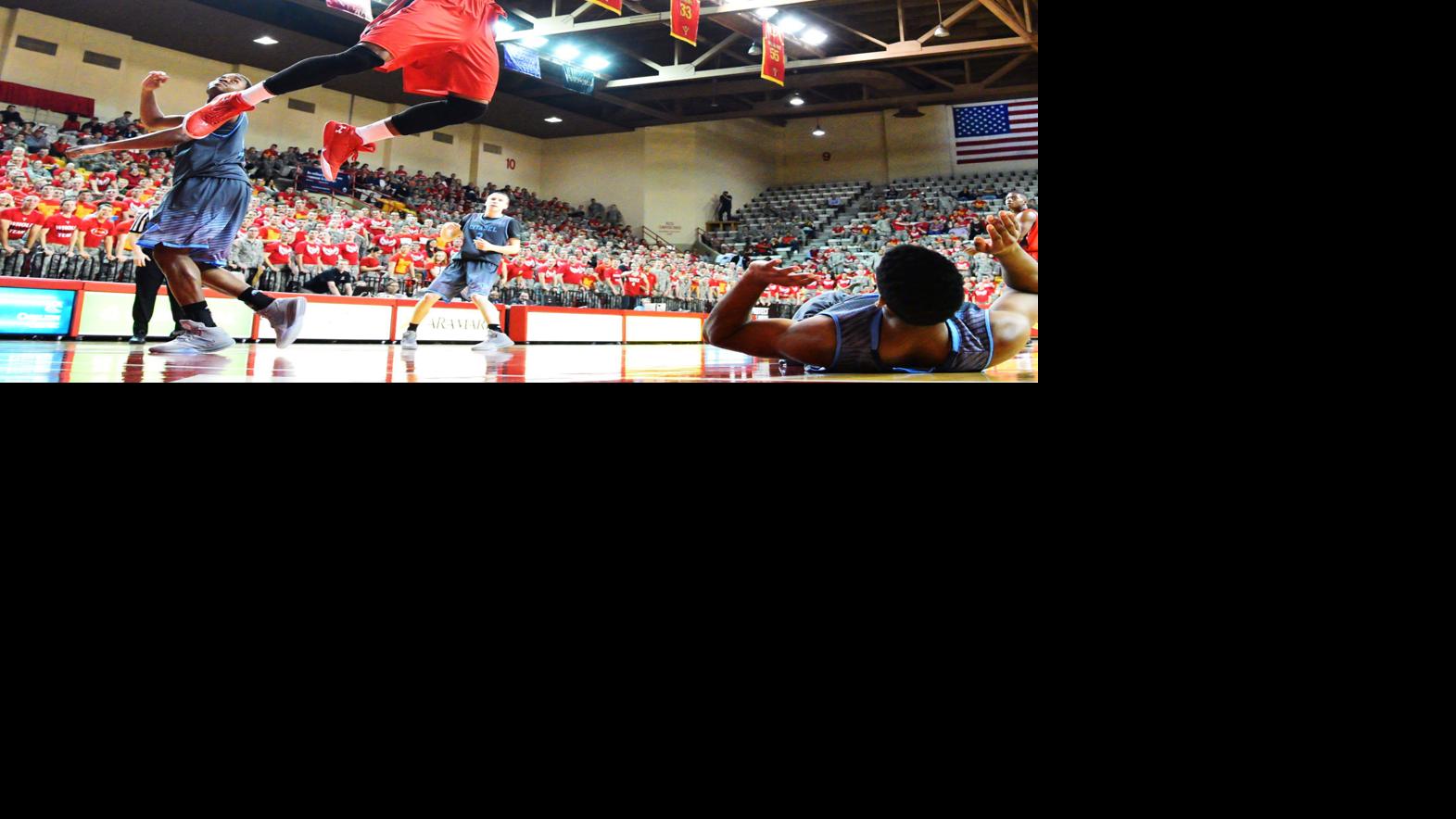 Vmi Downs Citadel Former Coach Baucom On Senior Day College