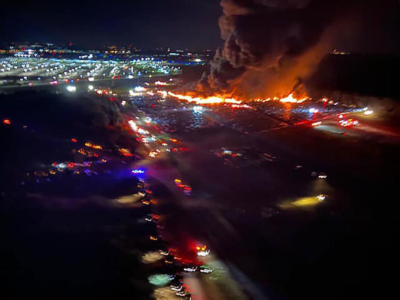 A fire at a Florida airport destroyed more than 3,500 A fire at a Florida airport destroyed more than 3,500