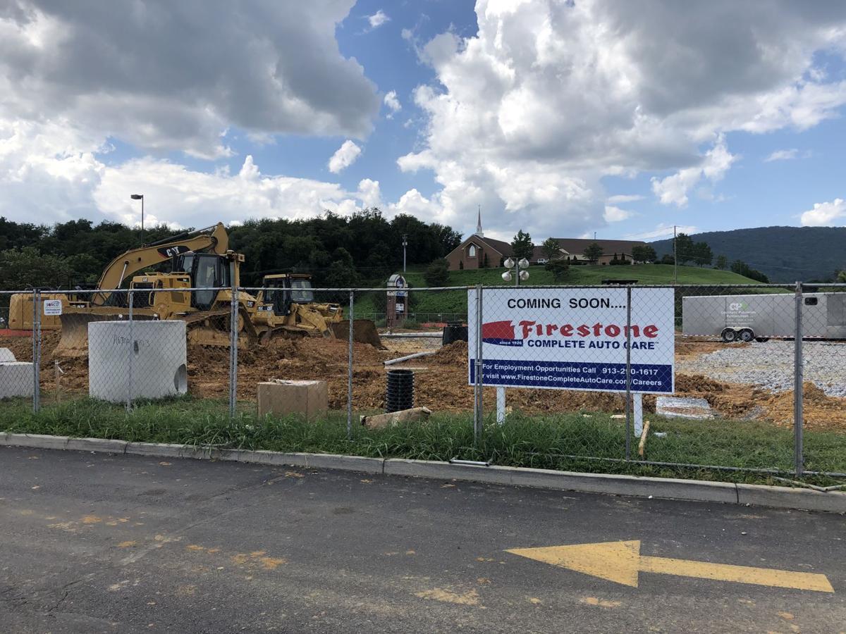 Business Intel New Firestone shop under construction in Roanoke County