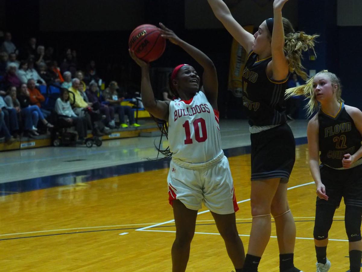 H S Girls Basketball Floyd County Wins Region 2c Title By