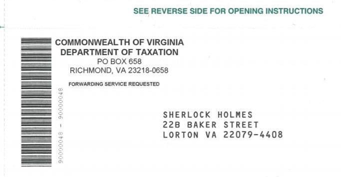 Virginia Tax Rebate Checks