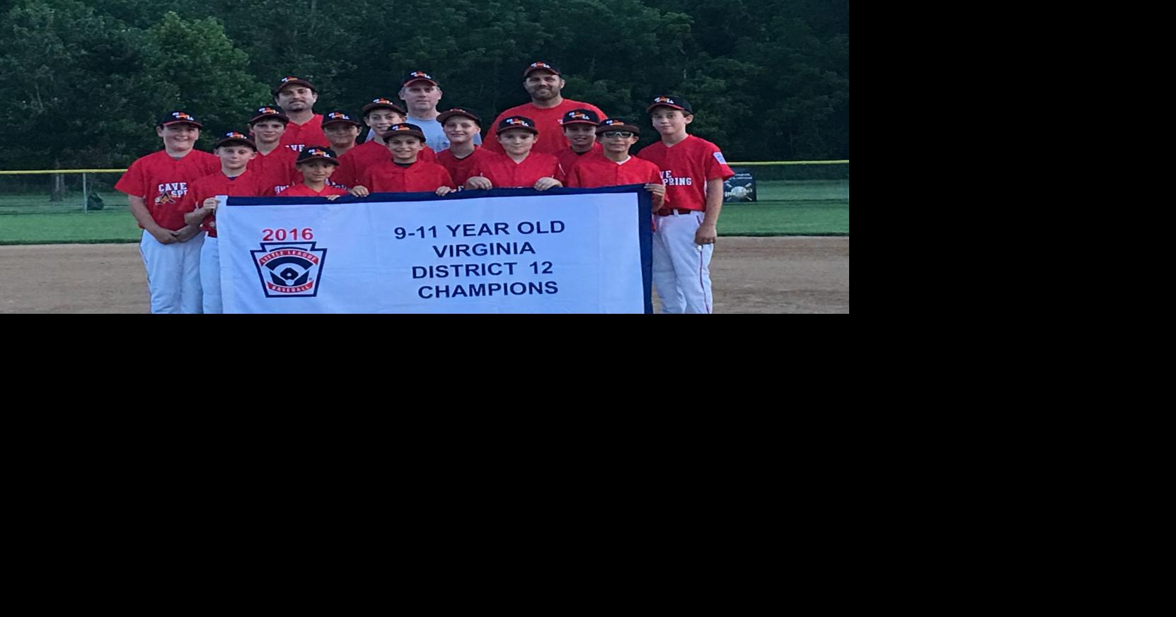 Cave Spring Little League team to compete July 14 at Honaker