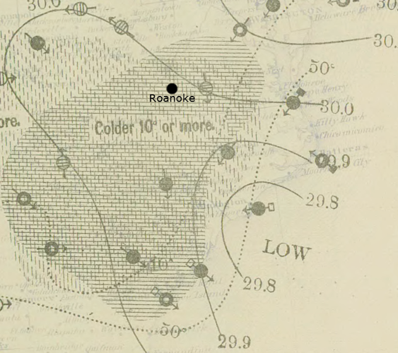 1890 snowstorm one of biggest events in Roanoke's weather history