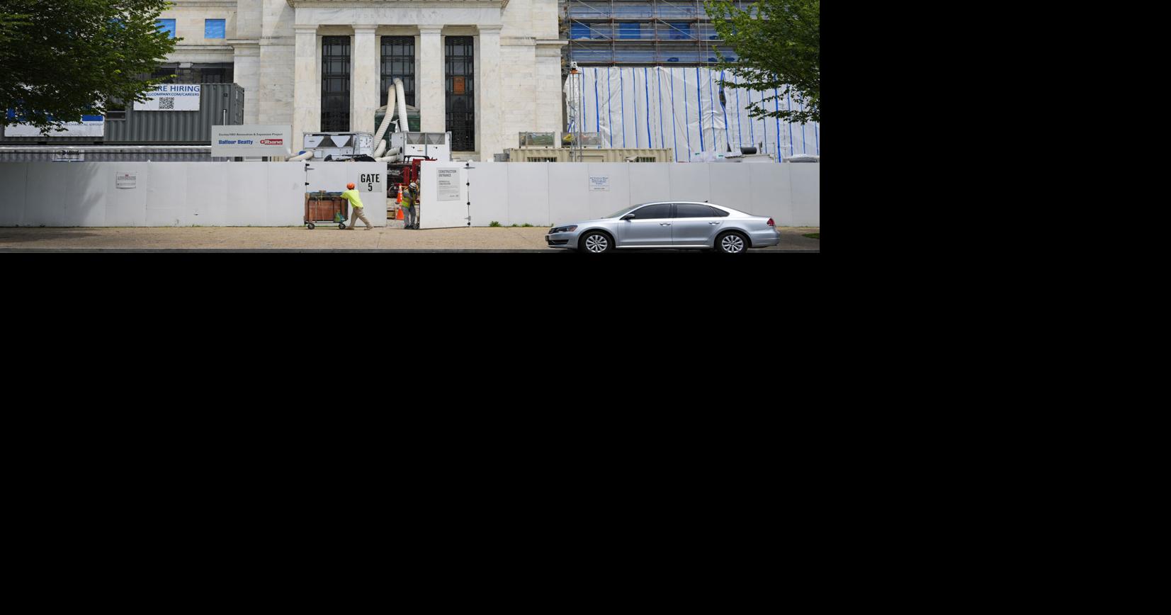 Trump appointees pushed more marble in Fed building renovation White House now attacks