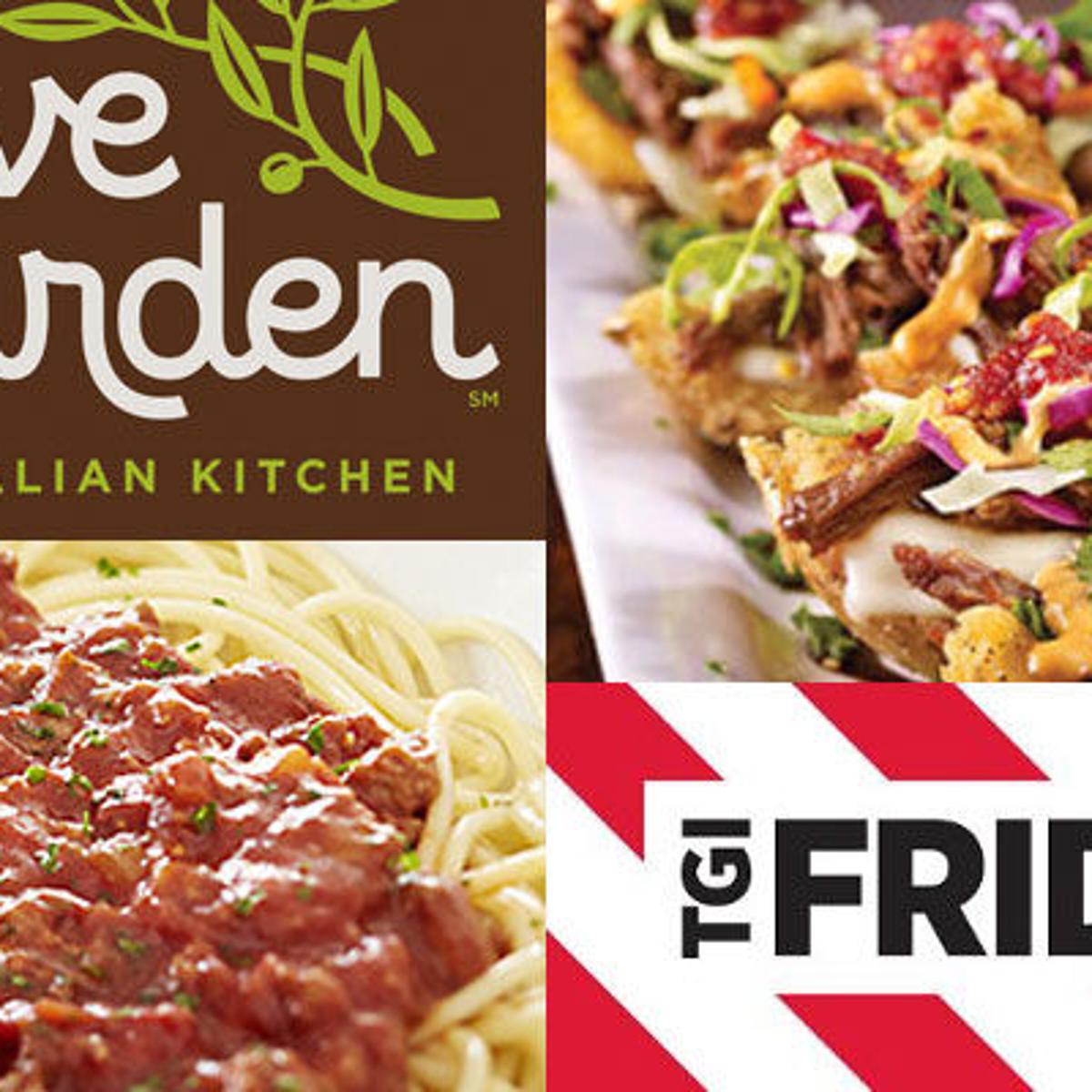 Never Ending Pasta Pass Back At Olive Garden Tgi Fridays Serves