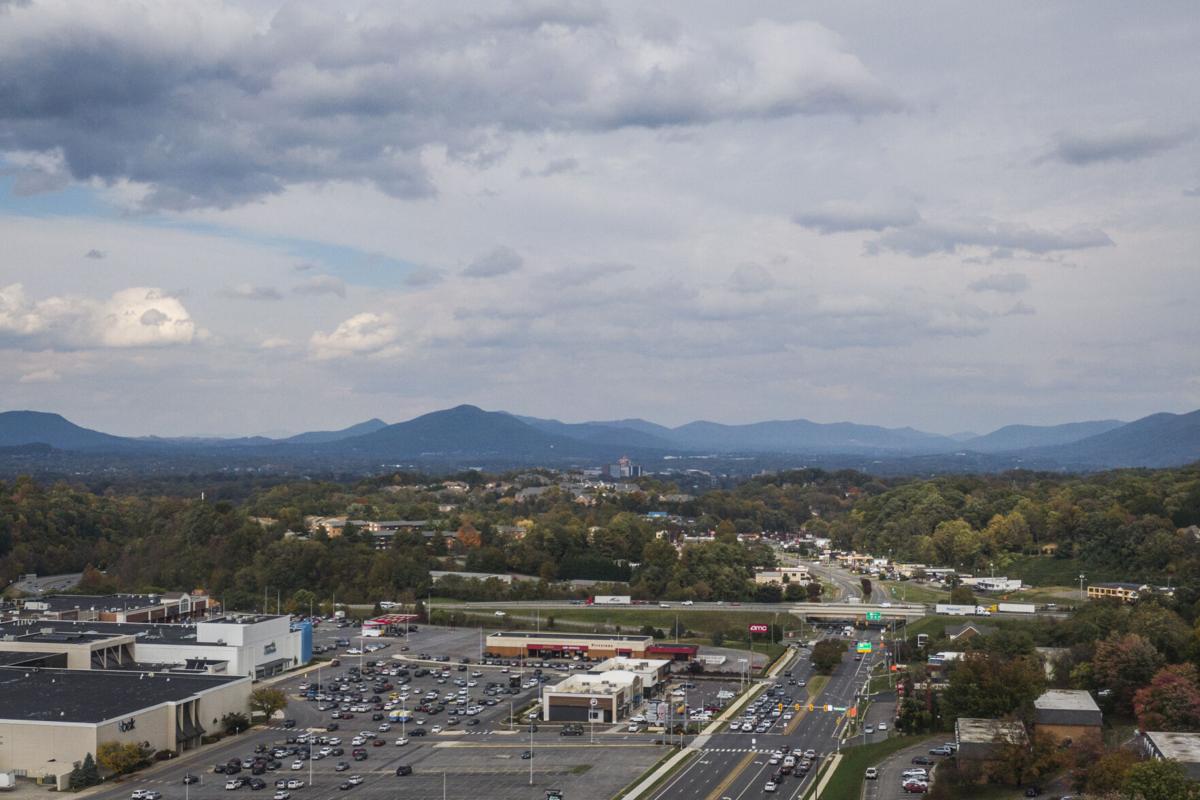 Virginia from Above: Enraptured by the roads of Roanoke in the fall