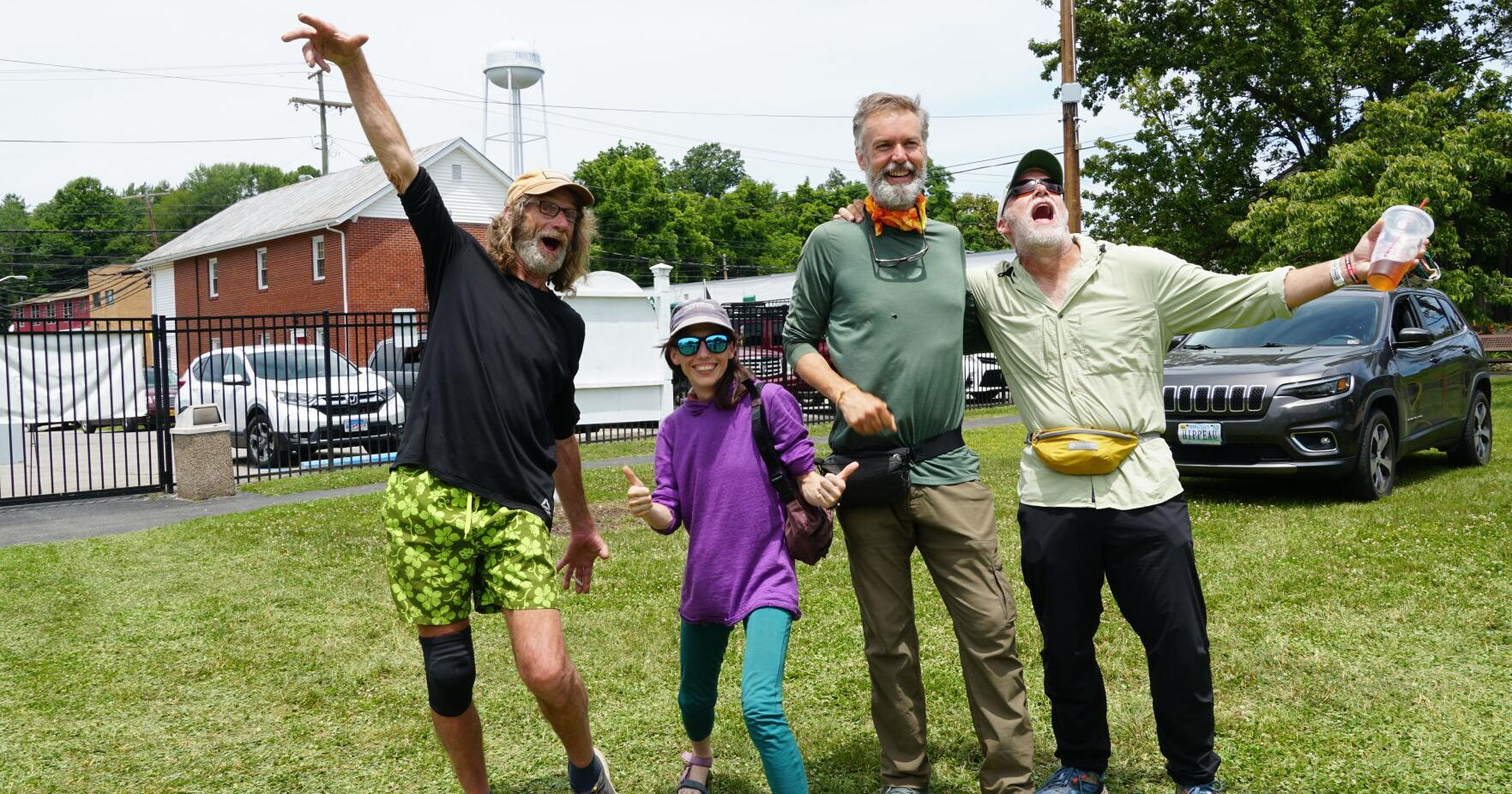 Thru-hikers in Troutville celebrate Appalachian Trail magic - Vimarsana News