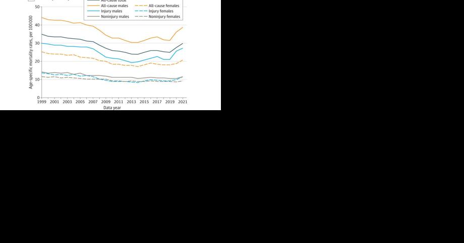 Young Americans' deaths soaring. VCU researchers tell why. - Vimarsana News