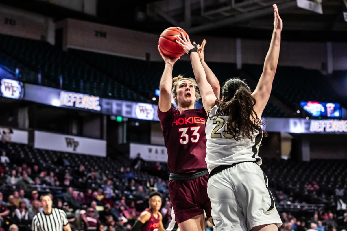 Virginia Tech Women S Basketball Tied For Third After Beating Wake