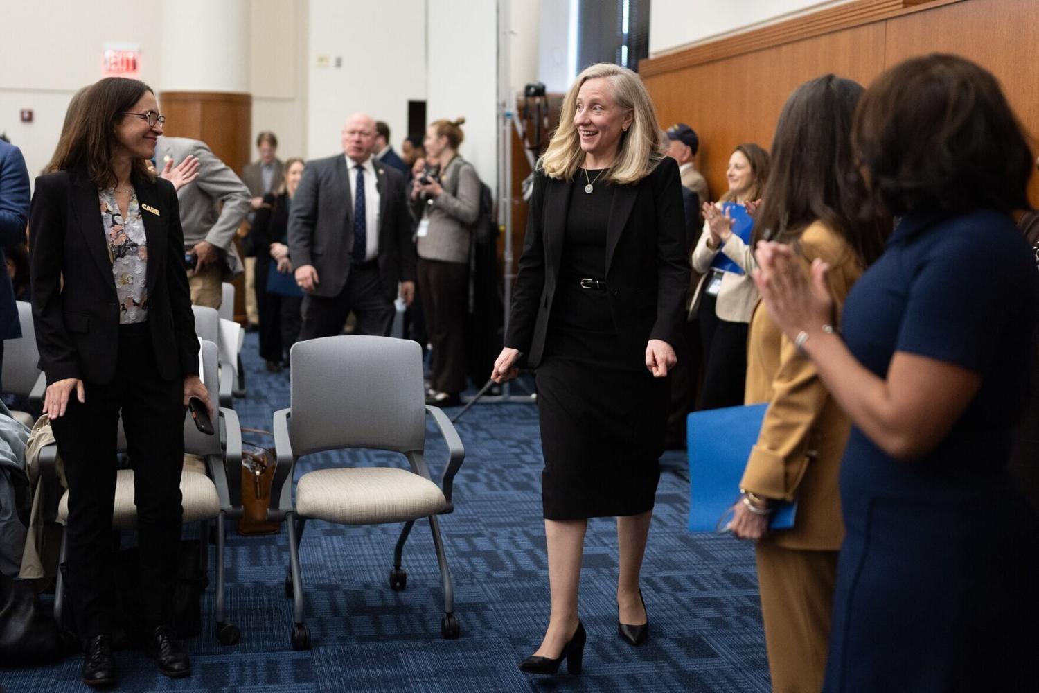Image for while local governments thank her