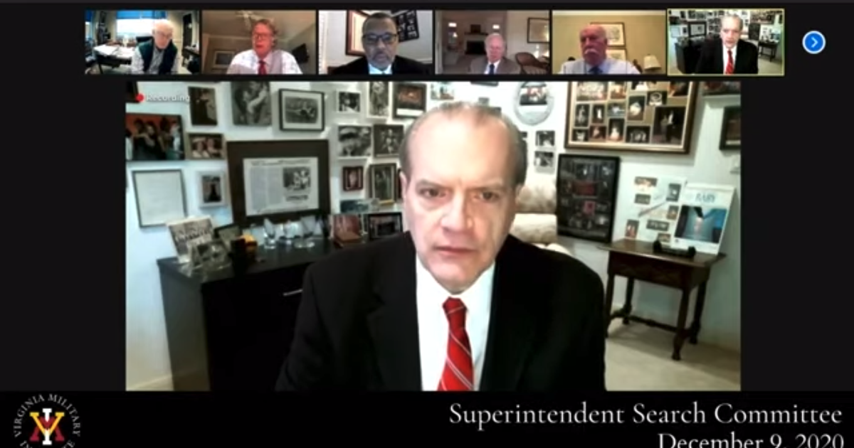 Vmi Rdc In search for next superintendent, VMI committee reaffirms commitment ...