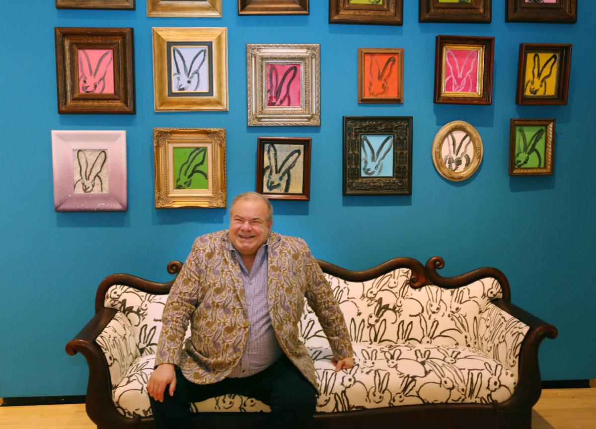 Hunt Slonem's vision of "HUNTOPIA" at the Taubman Museum of Art