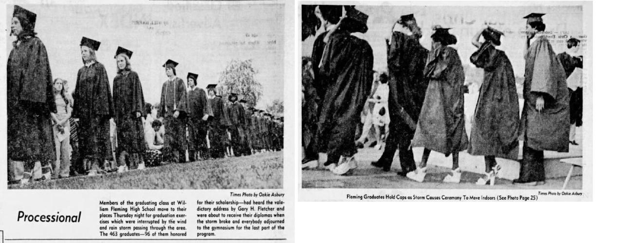 2 pix of William Flemming 1975 reunion