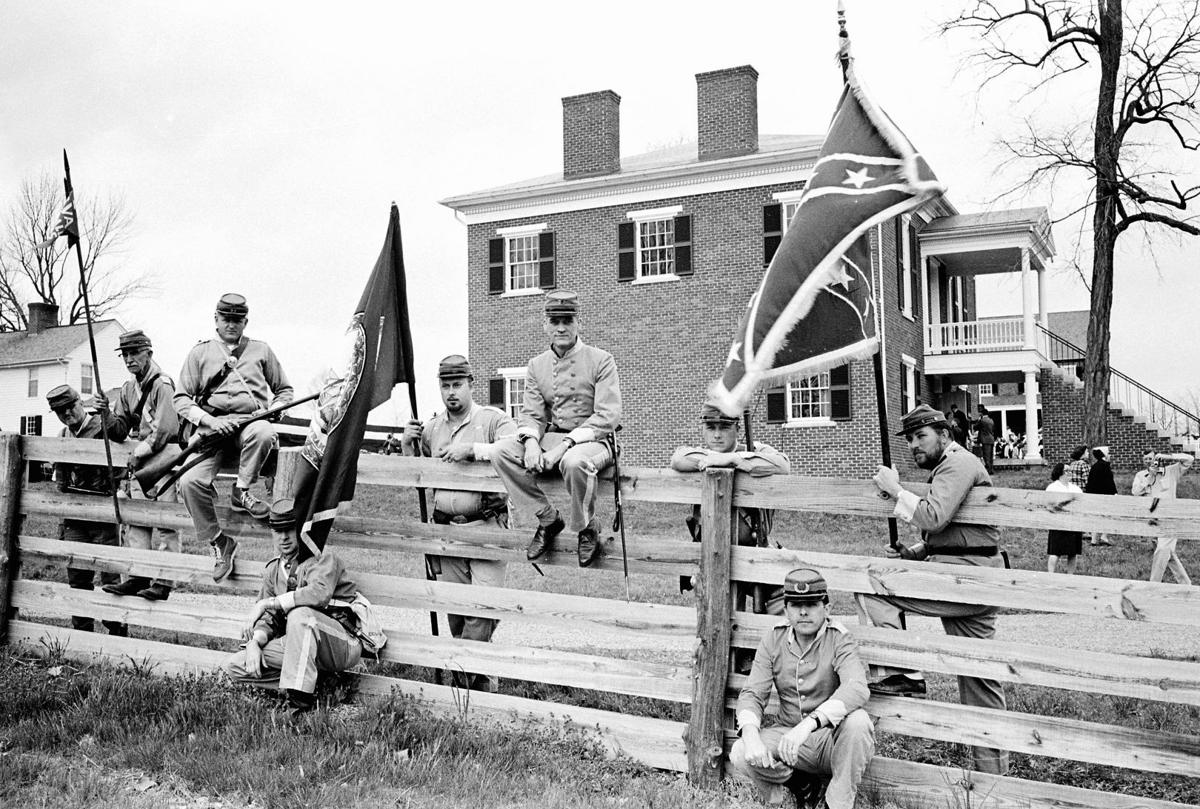 The 1965 100th anniversary of Appomattox surrender