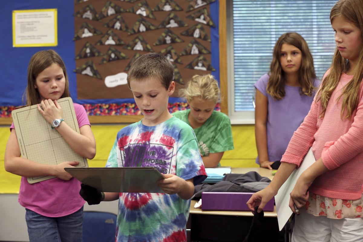 At Crystal Spring Elementary, little Tigers roar for national Blue