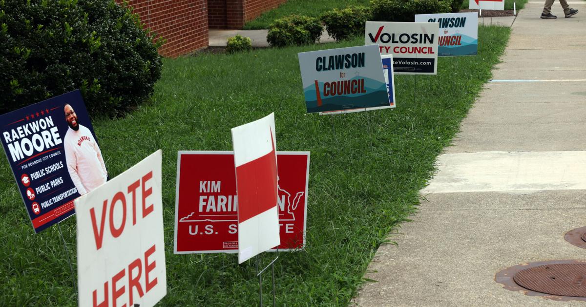 Challengers Moore and Clawson leading in Roanoke City Council primary