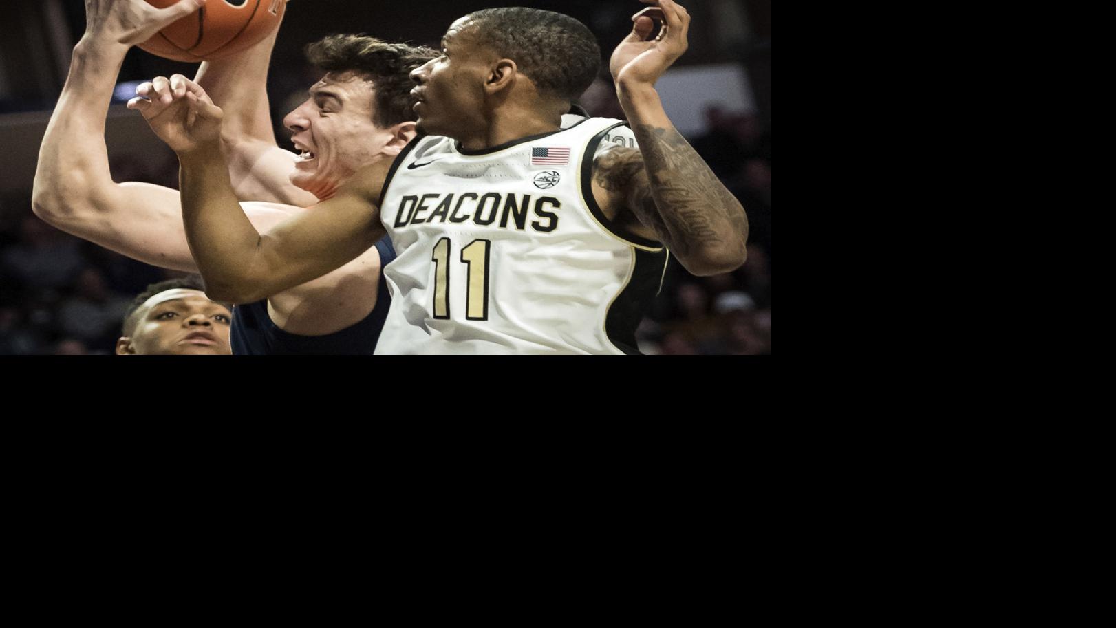 Uva Men S Basketball Virginia Survives At Wake Forest In Overtime Uva Roanoke Com