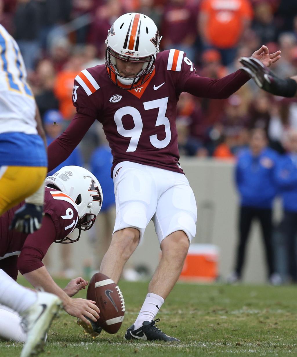 Virginia Tech Still Trying To Establish Pecking Order At Kicker