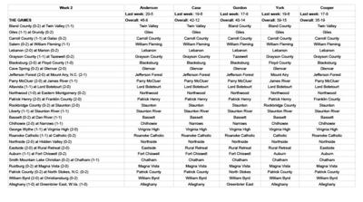 Week 3 Picks