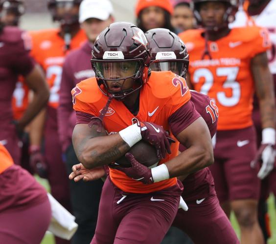VT Spring Game players