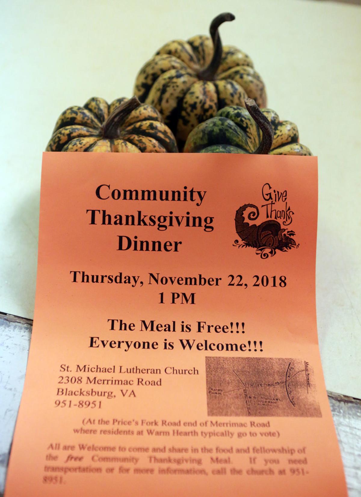 St Michael Lutheran Gears Up For 25th Thanksgiving Dinner Local News Roanoke Com