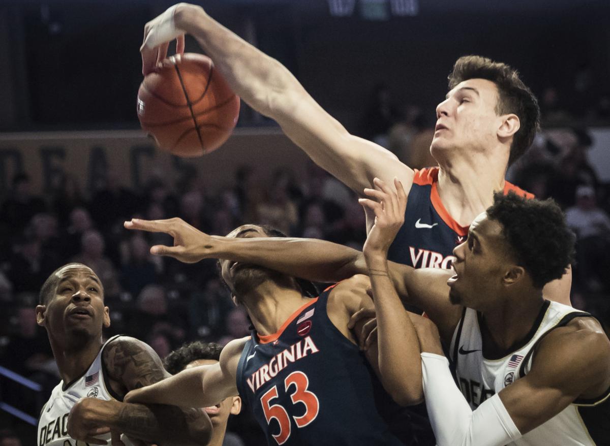 Uva Men S Basketball Virginia Survives At Wake Forest In Overtime Uva Roanoke Com