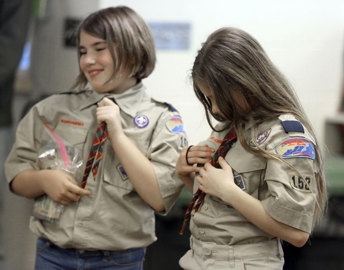 Girls finding themselves at home in Southwest Virginia Cub Scout packs